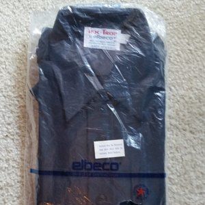 Elbeco Long-Sleeved Black Dress Shirt